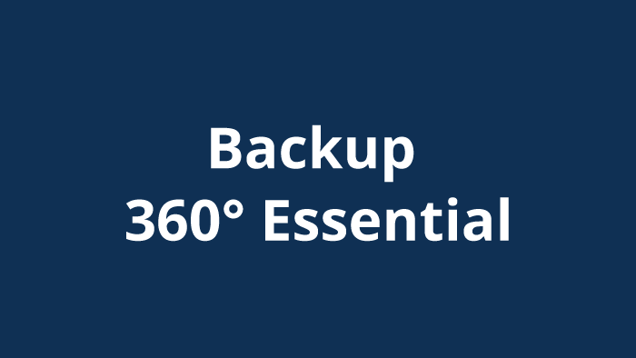Backup360Essential