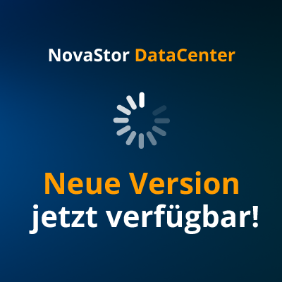 Neue Version_NovaStor_DataCenter