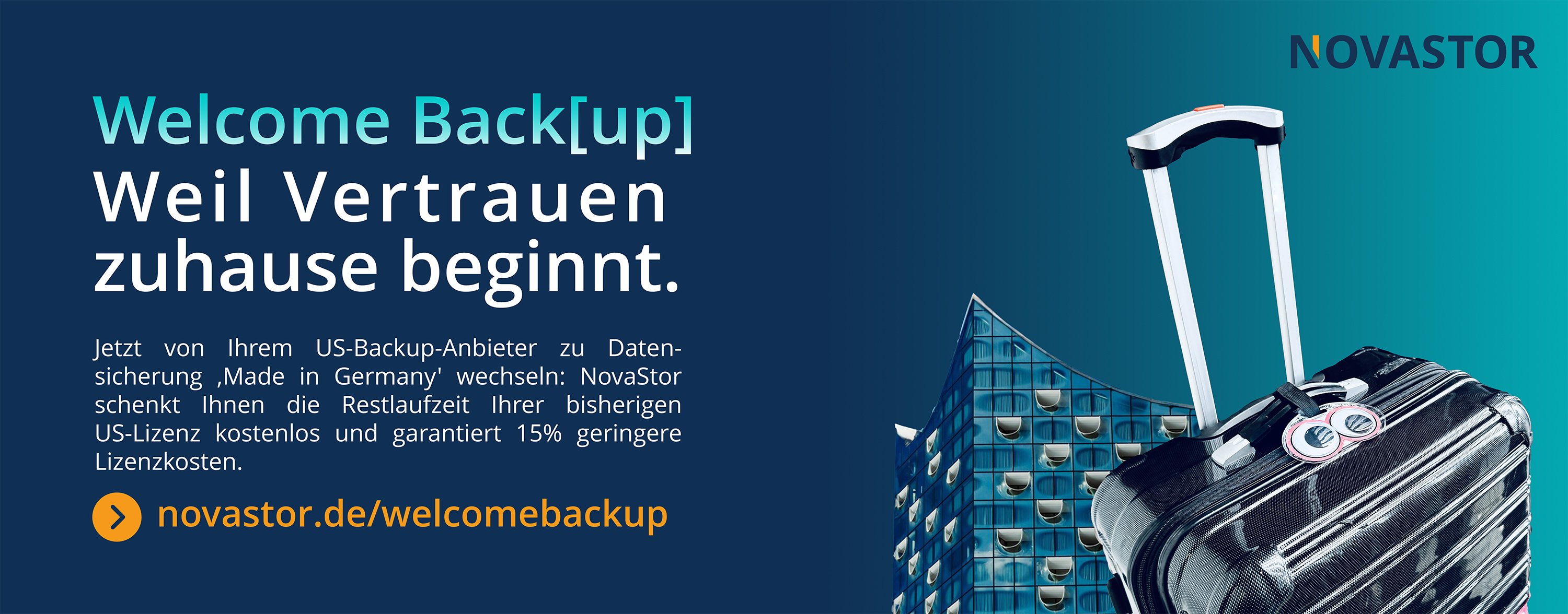 NovaStor - Welcome Backup - Banner 1 2